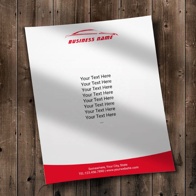 Automatisk identifiering av bilreparation Modern r Flygblad (Skapare uppladdad)