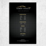 Automatisk identifiering av svart och Guld, automa Flygblad<br><div class="desc">En flytande illustration av ett guld-sportärr på en svart bakgrund blir perfektens identitet för alla bilföretag på den här anpassadet-flygaren. Underbar för automatiska detaljister,  automatisk reparation,  bilåterförsäljare,  tvättat bilar osv. Anpassa den här flygbladsmallen med dina prisa listor,  tjänstmenyer,  speciella erbjudanden med mera. © 1201AM-KREATIV</div>