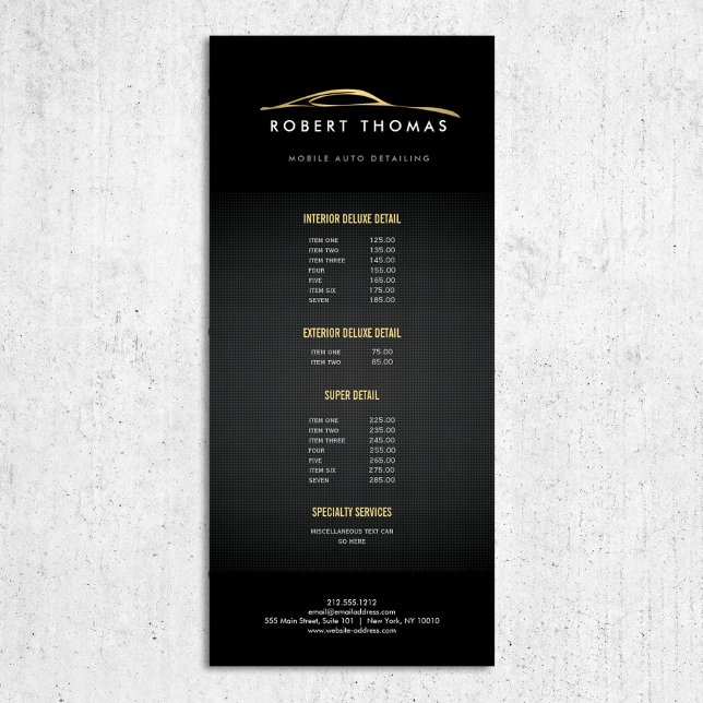 Automatisk identifiering av svart och Guld, automa Reklamkort (Skapare uppladdad)