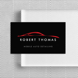 Automatisk identifiering av svart och rött, automa visitkort