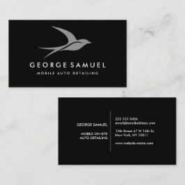 Automatisk identifiering | Logotyp för bilreparati Visitkort