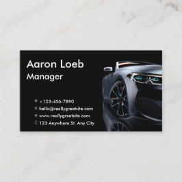 Automatisk identifiering Städning automatisk repar Visitkort