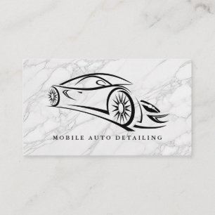 Automatisk information, Affärskortet Reparera Logo Visitkort