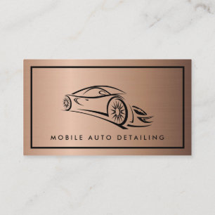 Automatisk information, Affärskortet Reparera Logo Visitkort