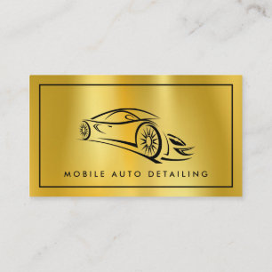Automatisk information, Affärskortet Reparera Logo Visitkort
