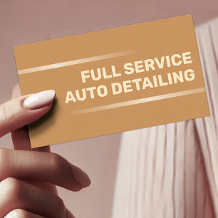 Automatisk information om Guld-biltjänst för enkel Visitkort