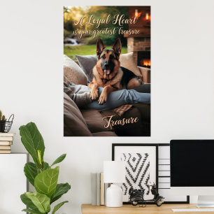 Automatisk komfort för loyal Hearearts Poster