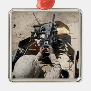 Automatisk launcher för granat MK-19 Julgransprydnad Metall