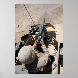Automatisk launcher för granat MK-19 Poster