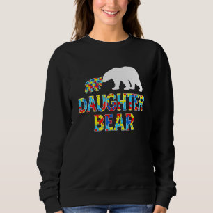 Automatisk medvetandehöjdpunkt Dotter Bear Puzzle T Shirt