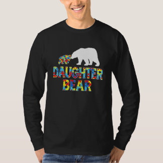 Automatisk medvetandehöjdpunkt Dotter Bear Puzzle  T Shirt
