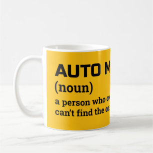Automatisk mekanisk definition - luddig kaffe Mugg