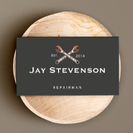 Automatisk mekanisk/hemreparationsvarv visitkort