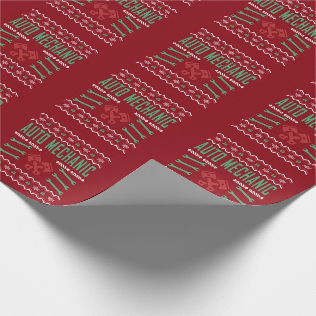 Automatisk mekanisk, lätt julsötare presentpapper (Hörn)