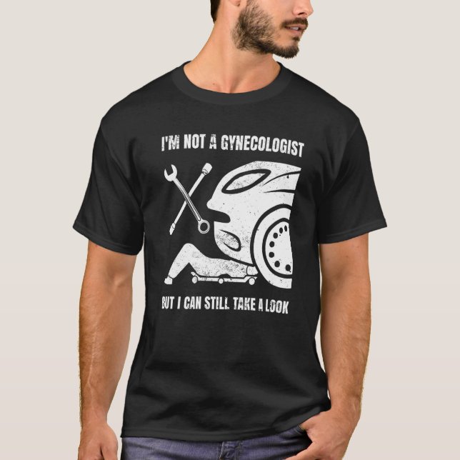 Automatisk mekanisk motordieselmotor för manar Ga T Shirt (Framsida)