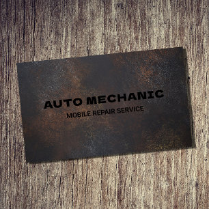 Automatisk mekanisk reparationstjänst för motorfor visitkort
