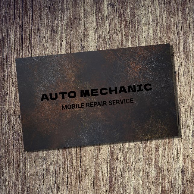 Automatisk mekanisk reparationstjänst för motorfor visitkort (Skapare uppladdad)