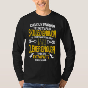 Automatisk mekanisk skicklig nog med tillräckligt t shirt