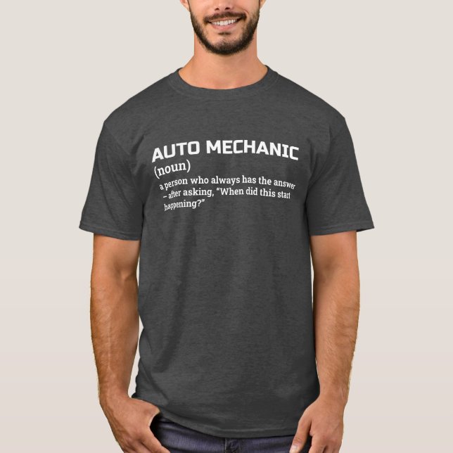 Automatisk mekanisk superskoj: Förskjutning T Shirt (Framsida)