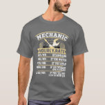 Automatisk mekanisk t-tröja t shirt<br><div class="desc">Mekanisk en lustig tröja</div>