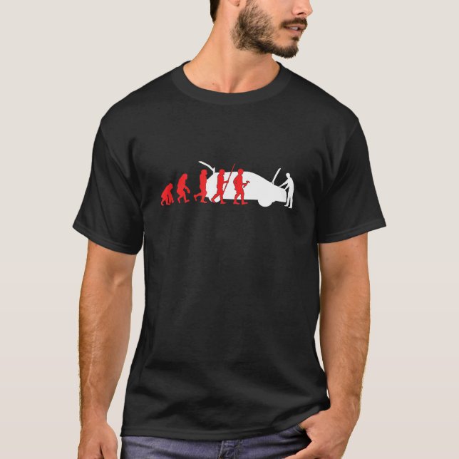 Automatisk mekanism för mekanisk utveckling av Ver T Shirt (Framsida)