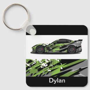 Automatisk nyckelkedja för eget namn nyckelring