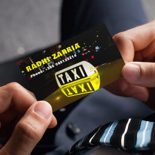 Automatisk Professionell för drivrutin i Taxi, sva Visitkort