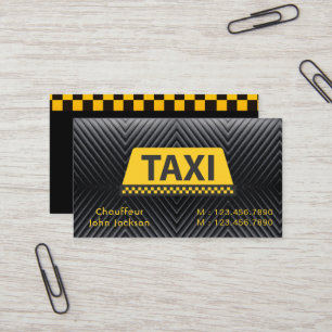 Automatisk Professionell för drivrutin i Taxi, sva Visitkort