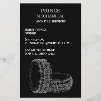 Automatisk reparation av däck flygblad