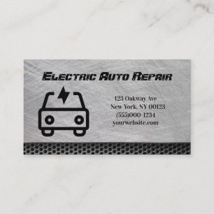 Automatisk reparation av elbilar visitkort