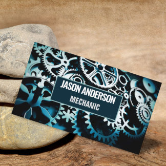 Automatisk reparation av motorfordonsmekanik visitkort