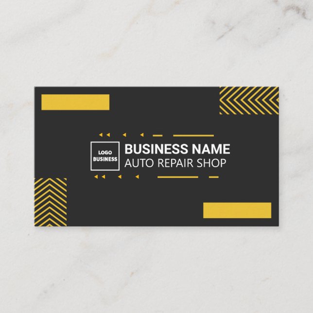 Automatisk reparation av Professionell-mekanisk BS Visitkort (Framsida)