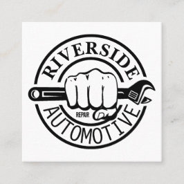 Automatisk reparation av svarta band - Handdator - Fyrkantigt Visitkort