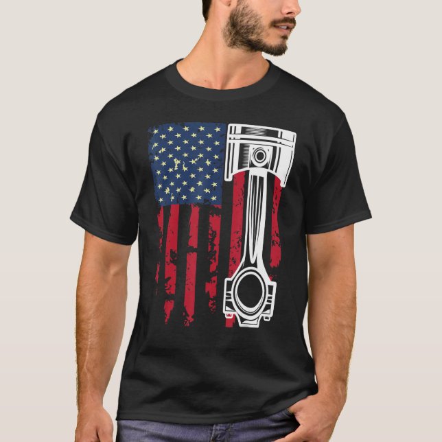 Automatisk reparationsbilsmekanik för Wrench Works T Shirt (Framsida)