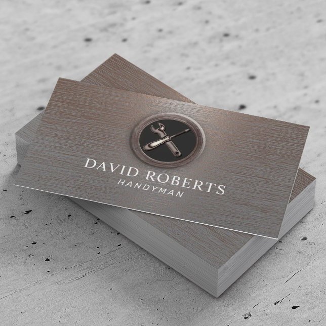 Automatisk reparationskoppel för handyman Maintena Visitkort (Skapare uppladdad)