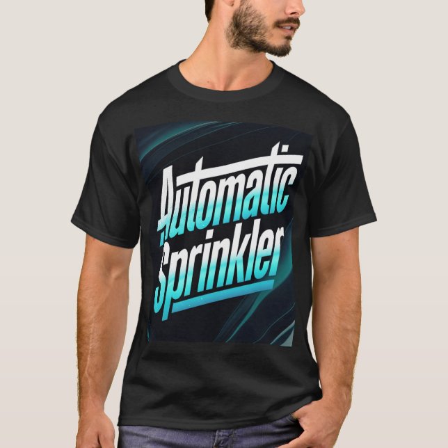 Automatisk sprinklersystem t shirt (Framsida)