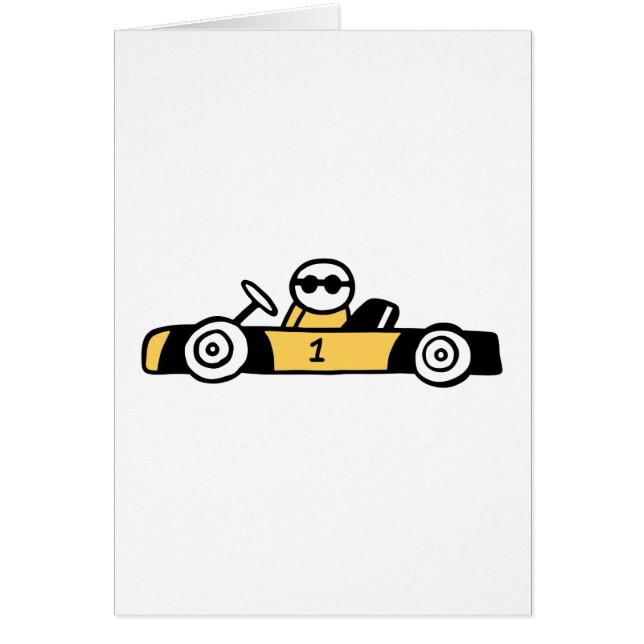 Automatisk Tävla, Bild Tävla Hälsningskort (Framsidan)