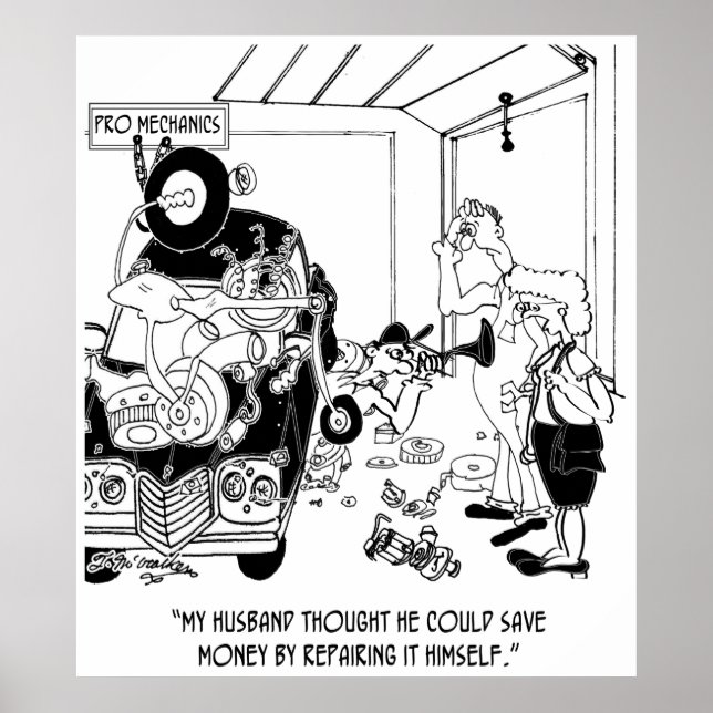 Automatisk Tecknad 9204 Poster (Framsidan)