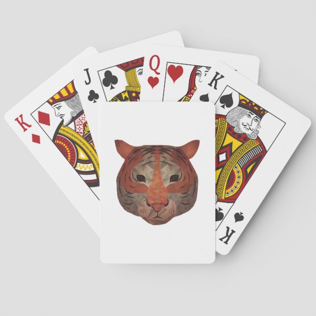 Automatisk tiger casinokort (Baksidan)