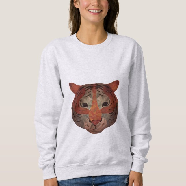 Automatisk tiger t shirt (Framsida)