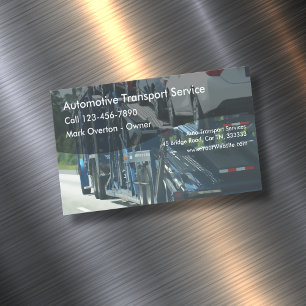 Automatisk transport magnetiska visitkort