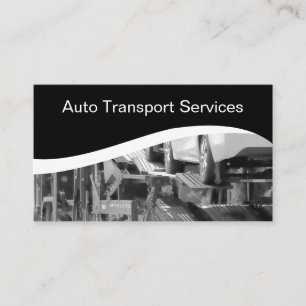 Automatisk transportkurir visitkort
