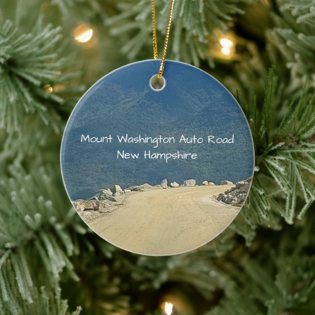 Automatisk väg NH Round Ornament (Träd)