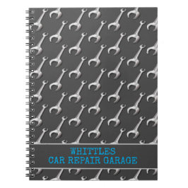 Automatisk verkstad för bilverkstäder i silver Spa Anteckningsbok