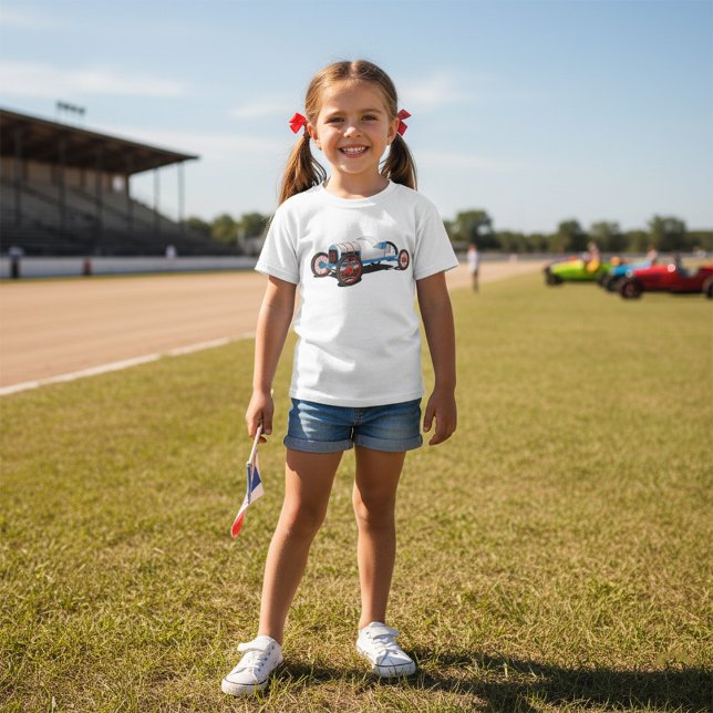 Automatisk vintage Tävling bil - klassiskt T Shirt (Skapare uppladdad)