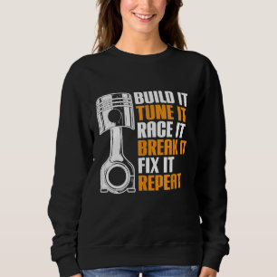 Automatisk workshop om bilmekanismen i Tävling Byg T Shirt