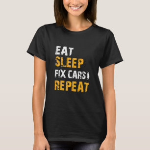 Automatiska mekaniska idéer Upprepa viloläge T Shirt