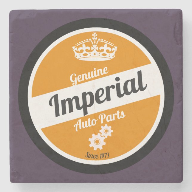 Automatiska vintagar stenunderlägg (Framsidan)