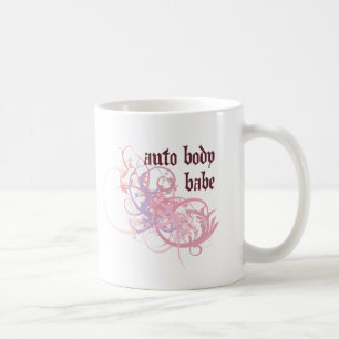 Automatiskn förkroppsligar baben kaffemugg