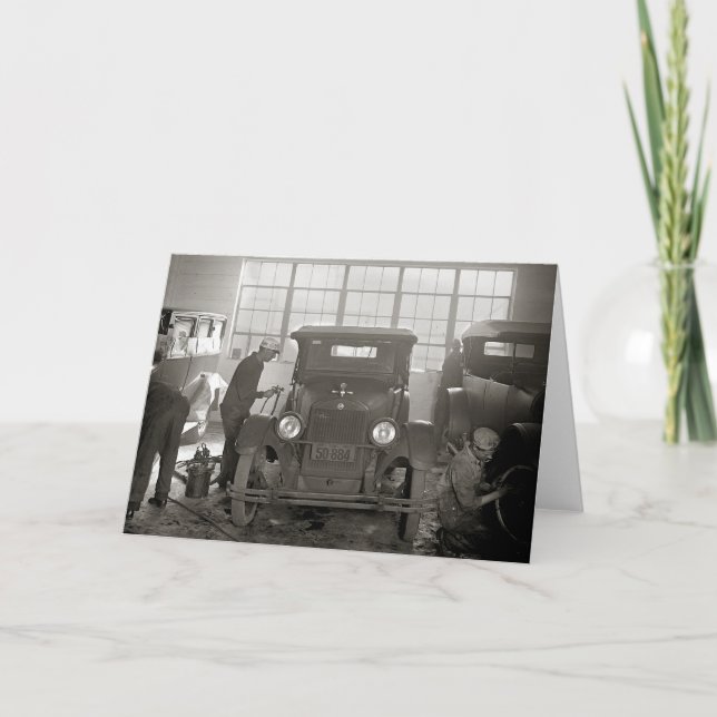 Automatiskn förkroppsligar shoppar, 1926 kort (Framsida)